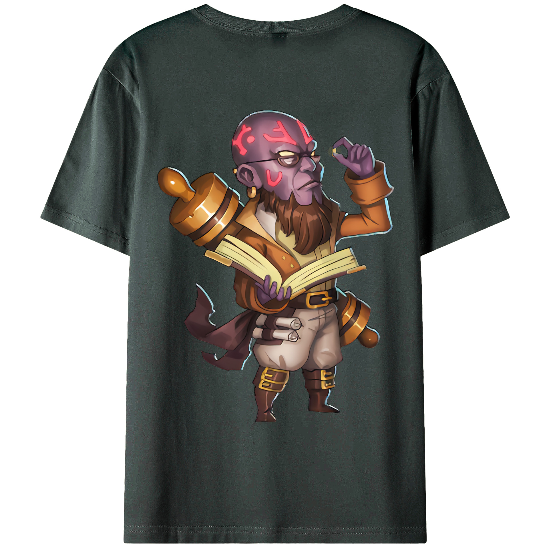 （画像用） リーグ・オブ・レジェンド League of Legends LOL 綿100％ メンズ半袖Tシャツ（バックプリント） 通気性